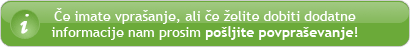 Pošljite nam povpraševanje!